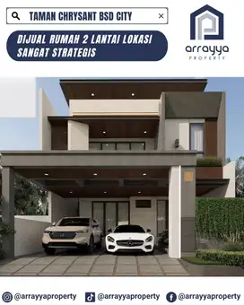 RUMAH BARU ON PROGRESS DI TAMAN CHRYSANT BSD .GLB132