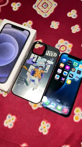 iPhone 12 64g inter kondisi normal