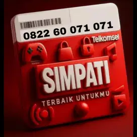 Nomor cantik simpati minimalis telkomsel