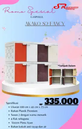 Berbagai macam lemari akako termurah di jogja (sa)