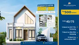 Jual Murah Rumah Sleman  Scandinavian Dekat Pasar Gamping