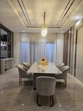Rumah Mewah Golf Island 8x25 Palm Full Bangunan Furnish Bagus
