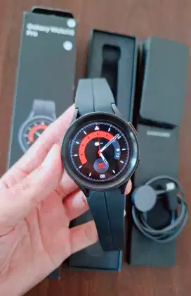 Samsung Galaxy Watch 5 Pro 45mm Black Mulus Fullset Smartwatch