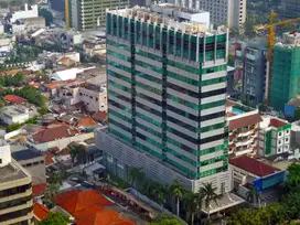 DISEWAKAN RUANG KANTOR MENARA RAVINDO KEBON SIRIH JAKARTA PUSAT 233sqm