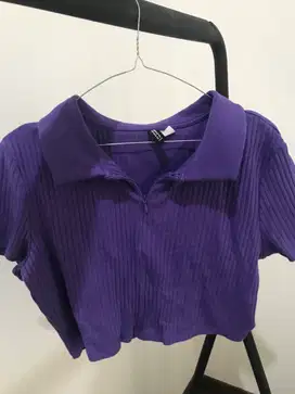 H&M croptop + No brand (harga satu pasang)