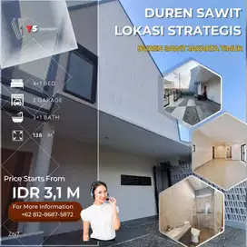 Rumah Baru 2025 Desain Scandinavian Dalam Komplek Aman ZN7