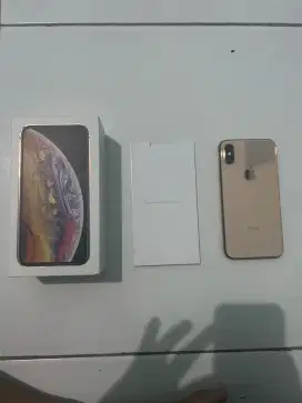Jual Iphone XS Gold 64gb inter