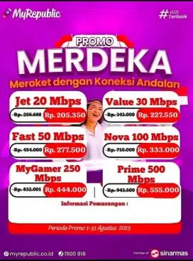 Pemasangan Wifi My Republic