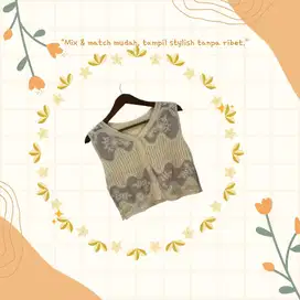 vest rajut cantik