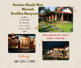 DJUAL Cepat Rumah Classic Mewah Banyumanik Grafika Bisa Untuk Usaha