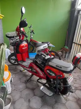 Sepeda listrik selis murai jogja