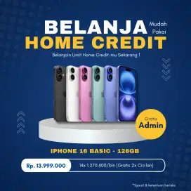 IPHONE 16 BASIC 128GB / GRATIS ADAPTOR ORI APPLE