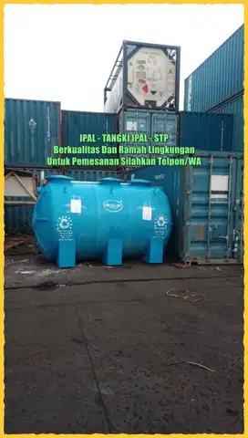 Tangki STP Biotech–IPAL Klinik–IPAL Restoran–IPAL Medis–IPAL Industri–
