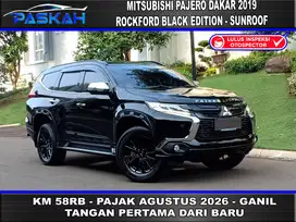 Km=58 Bunga=5,5% Pajak=1TAHUN PAJERO DAKAR ROCKFORD BLACK EDITION 2019