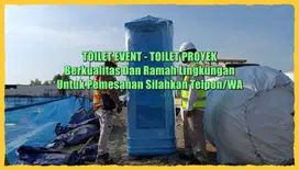 Toilet Proyek/Toilet Portable/Toilet Event/kuat dan kokoh / Toilet Reg