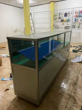 Etalase bekas konter mantap