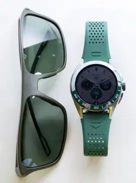 Tag Heuer Connected Calibre E4 Green Ceramic Bezel & Rubber