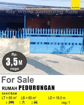 DIJUAL RUMAH DI PEDURUNGAN A4447