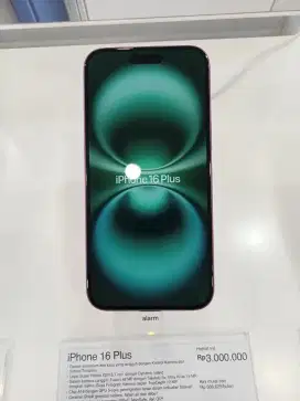 iPhone 16 plus  CICILAN 0% HANYA DI HOME CREDIT