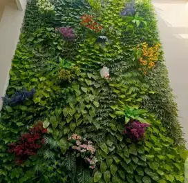 taman vertical garden sintetis artificial