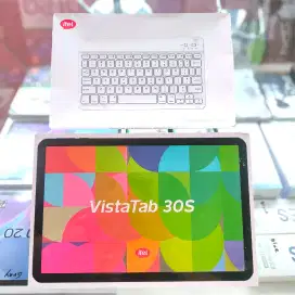 Itel VistaTab 30s 4/128gb free keyboard bluetooth tablet 4g lte baru
