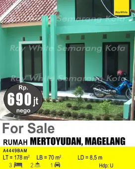 DIJUAL RUMAH DI MERTOYUDAN MAGELANG A4449