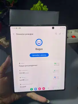 SAMSUNG Z FOLD 2 RAM 12/256GB SEIN RESMI INDONESIA NORMAL
