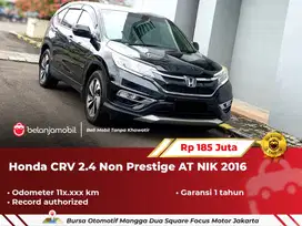 [ GARANSI 1TH ] Honda CRV CR-V CR V 2.4 Non Prestige AT 2016/2017