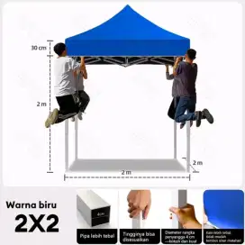 Tenda cafe lipat portable otomatis