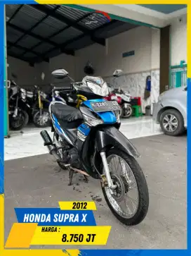 HONDA SUPRA X 2012 MURAH POLL MASZEEHH HIKMAH MOTOR KEPUH MALANG