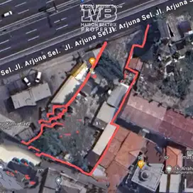 DISEWAKAN KAVLING TANAH KOMERSIL PINGGIR DI JALAN KEBON JERUK JAKBAR