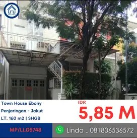 LELANG RUMAH DI CLUSTER TOWN HOUSE EBONY PIK JAKARTA UTARA