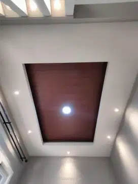 Matrial bangunan untuk rumah plafon gypsum pvc dan wpc