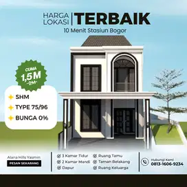 Dijual Rumah Mewah 5 Menit Hypermart Yasmin Free SHM