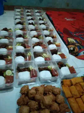 Jasa masak saja , bahan mentah dari customer