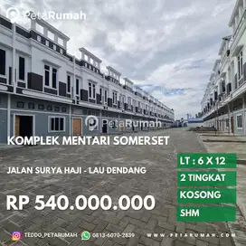 Komplek mentari somerset jalan surya haji daerah lau dendang citraland