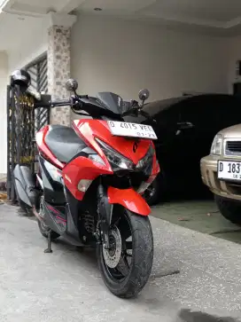 Aerox tahun 2018 dobel disc/tt boleh gan cash lebih bagus