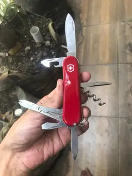 Pisau lipat victorinox evolution 14 delemont series original