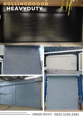 ROLLINGDOOR HEAVYDUTY SOLID TEBAL 1,2MM