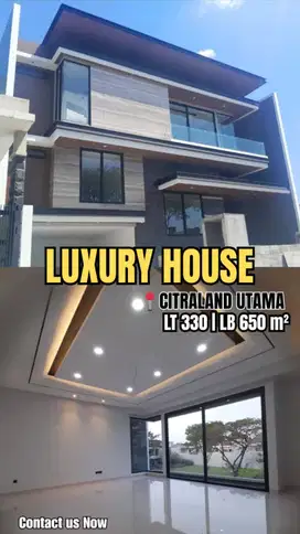 Dijual Rumah Baru Gress Minimalis Citraland Utama Mewah 2 Lantai