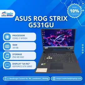 LAPTOP ASUS ROG STRIX G531GU TERMURAH!