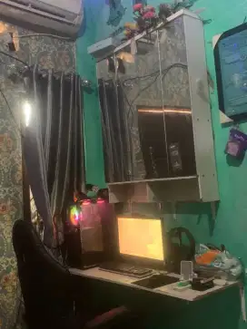 PC dan kursi gameing i7