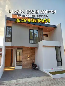Rumah 2 Lantai Cluster Jalan Kaliurang 8 menit Kampus UII Jogja