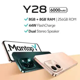 Vivo Y28 Nfc 8/256 gb New Garansi Resmi