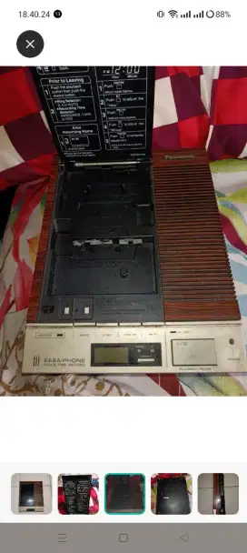 Dijual answering machine easa phone merk ternama Panasonic