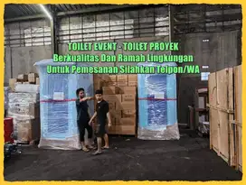 STOK Toilet Portable, Jongkok, Toilet Outdoor, WC Portable Praktis Mud
