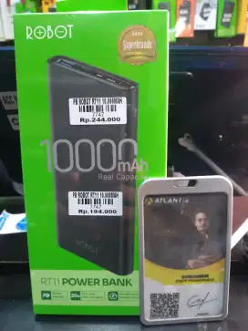Power bank ROBOT RT11 ATLANTIS DAHSYAT