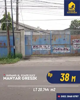 Gudang Gresik Nol Jalan KH. Syafii, Suci Manyar