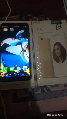 Oppo F5 ram 4/64 dusbook lengkap casan ga ada