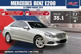 MERCEDES BENZ E200 2014 FACELIFT LOW KM.77RB & PAJAK PANJANG #F2ST